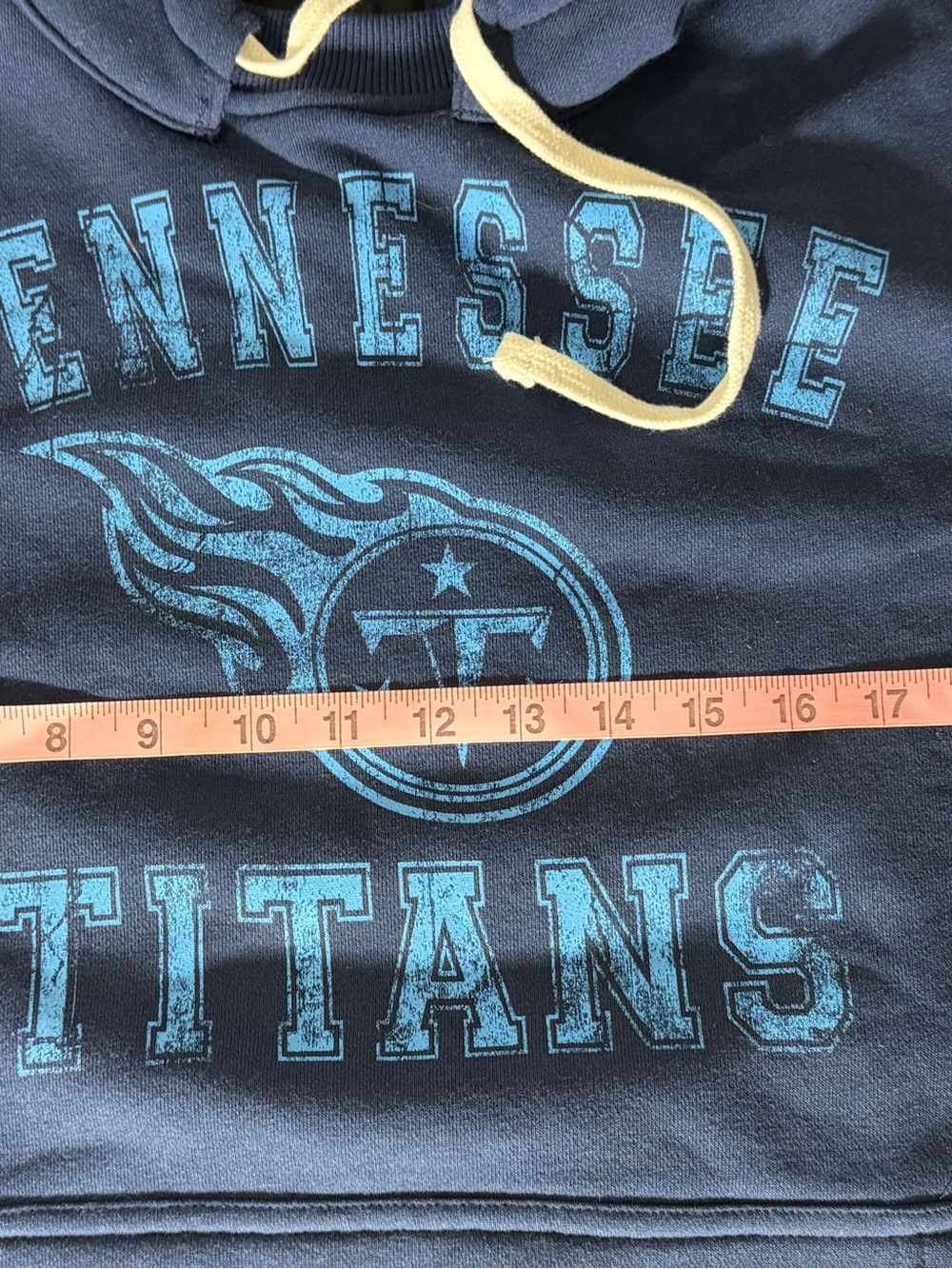Tennessee Titans Hoodie Small NWT NFL Darius Rucker Fanatics Blue Pullover - Picture 3 of 7